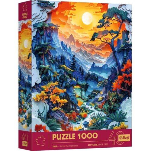 Trefl 40045 puzzle Sestavljanka 1000 kosov Pejzažno Slike