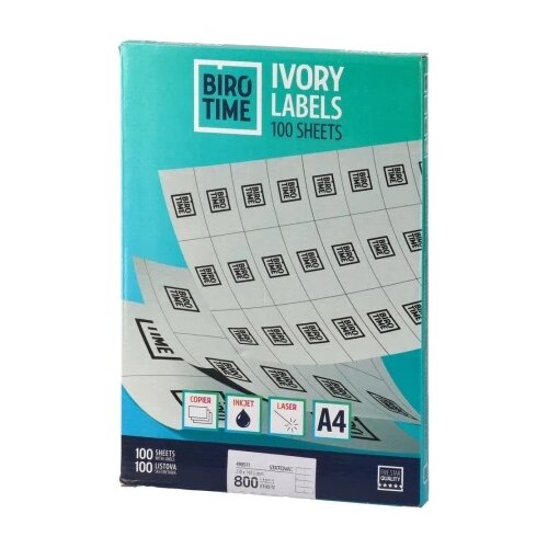  Ivory 100 etiketa a4 - odaberite dimenziju ( 490025 ) Slike