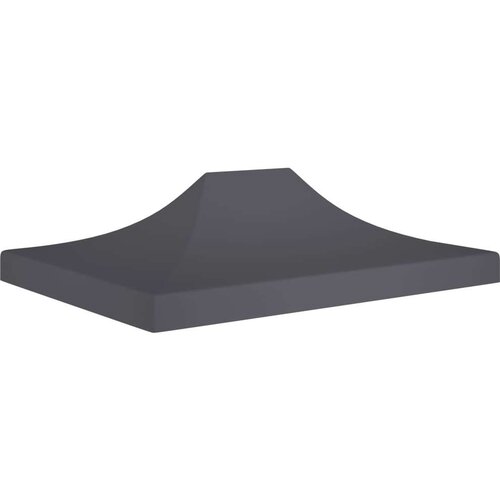 vidaXL Streha za vrtni šotor 4,5x3 m antracitna 270 g/m² Cene
