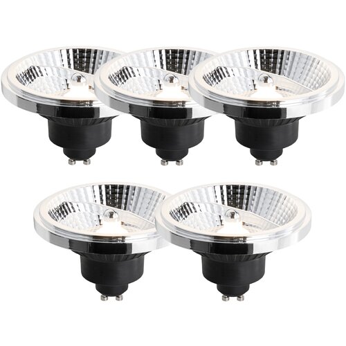 LUEDD Komplet 5 GU10 zatemnitvenih LED žarnic 111 mm 10,5 W 770 lm 3000 K Cene