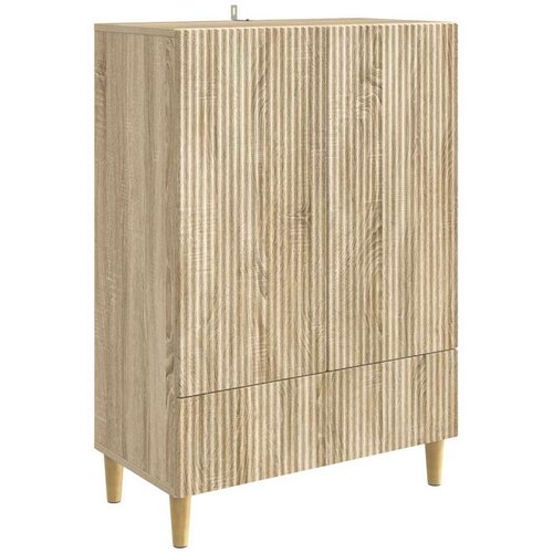  Strani šal Sonoma hrast 66 x 34,5 x 95 cm Inženirski les, (5000218052) Cene