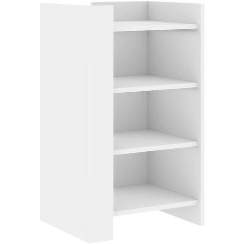 Maison Chic Komoda - Predalnik bela 45x35x75 cm inženirski les, (21716061) Slike