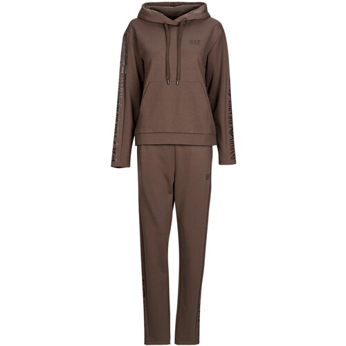 Ea7 Emporio Armani TRAIN TRACKSUIT W HO RN CH EXTENDED LOGO BR - TRAIN TRACKSUIT W Smeđa Slike