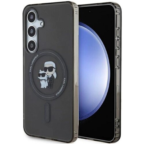 Karl Lagerfeld IML OVITEK KARL&CHOUPETTE ZA MAGSAFE ZA SAMSUNG GALAXY S24 ČRNA, (21898303) Cene