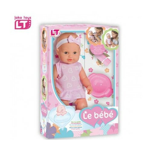 Loko Toys lutka beba koja pije i piški 40cm ( A040400 ) Slike