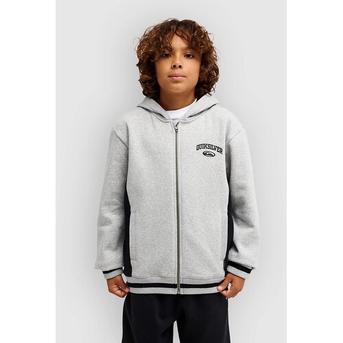 Quiksilver No Teacher Kids Zip Hoodie light grey heather Slike