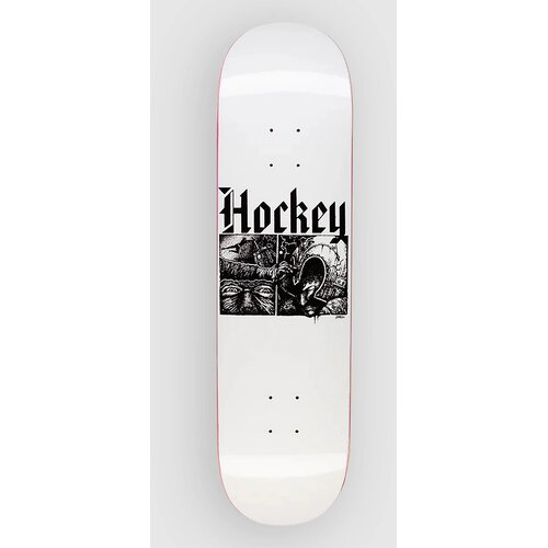 Hockey Skateboards Middle Earth - Nik Stain 8.5" Skateboard deska white / black Cene