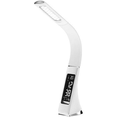  Brilagi - LED prigušiva stona lampa sa displejem PELLE LED/7W/230V bela Cene