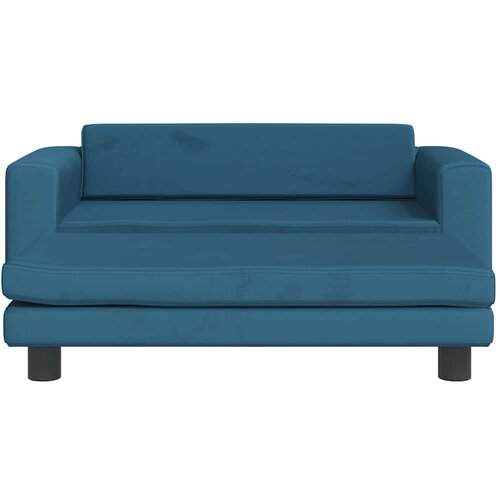  Krevet za pse s produžetkom plavi 100 x 50 x 30 cm bar&amp;scaron;unasti Slike