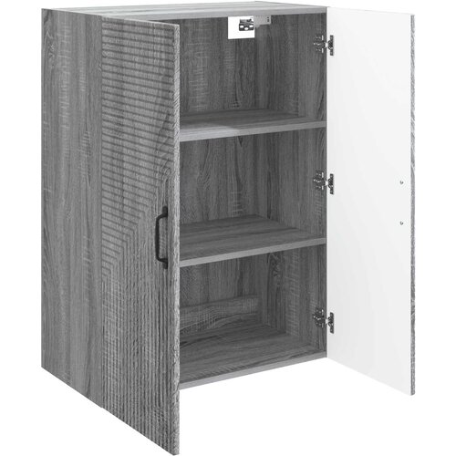  Ormar za montažu na zid Siva Sonoma 66 x 34,5 x 90 cm Slike