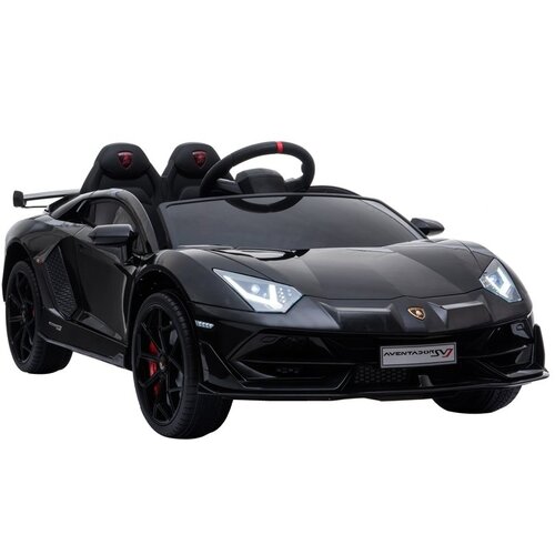  Licencirani auto na akumulator Lamborghini Aventador - crni Cijene