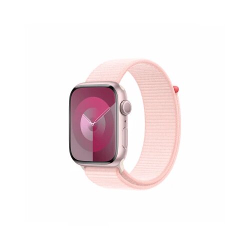 Apple watch S9 gps 45mm pink with light pink sport loop Cene