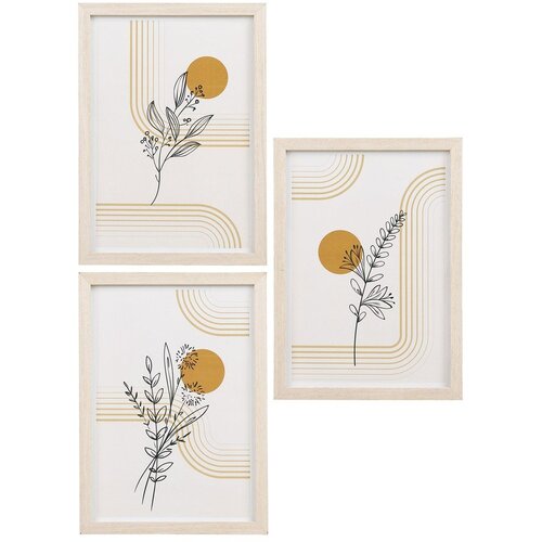 House Nordic Viseći okviri u setu 3 kom u svijetloj prirodnoj boji 21x30 cm Madison &ndash; Cijene