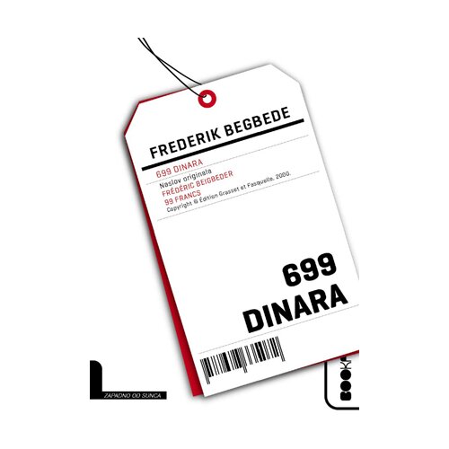 Booka Frederik Begbede
 - 699 dinara Cene