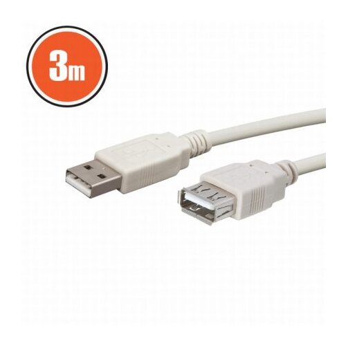 Nexus usb podaljšek 3m bel Cene