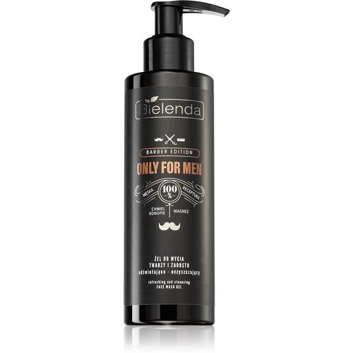 Bielenda Only for Men Barber Edition gel za umivanje za obraz in brado 190 g Cene