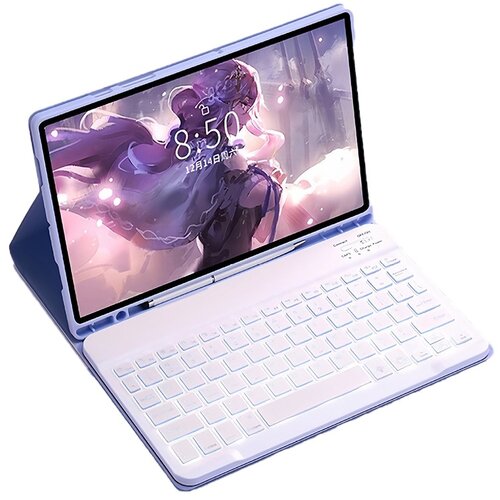 INF Združljivo s Samsung Tab S6 Lite 10.4-palčno Bluetooth tipkovnico z osvetlitvijo, (5000244142) Cene