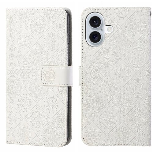 SUNSKY Eleganten etui ovitek za iPhone 16 Plus, Ethnic, Bel Cene