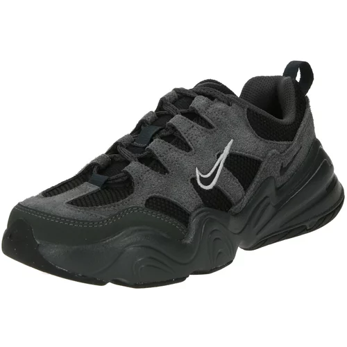 Nike Sportswear Niske tenisice 'Hera' svijetlosiva / tamo siva / kraljevski zelena / crna