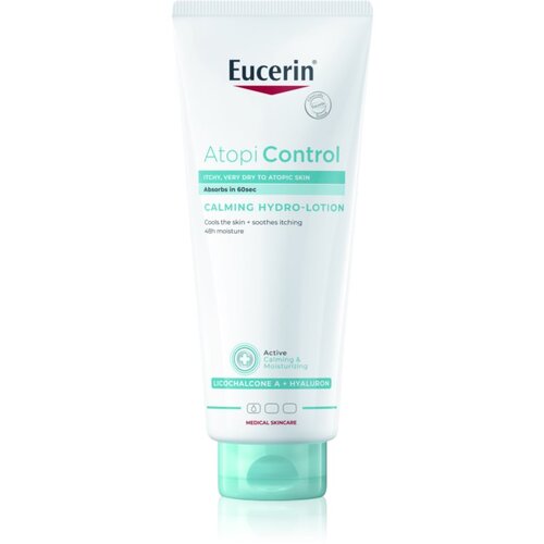 Eucerin AtopiControl Calming Hydro-Lotion pomirjajoči kremasti neparfumirani gel za suho in razdraženo kožo 400 ml Cene