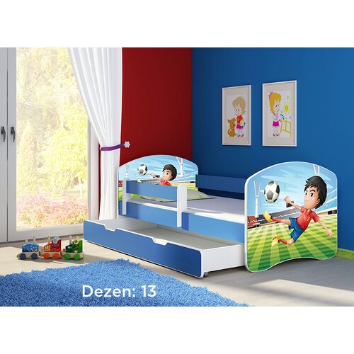  krevet za decu blue sa fiokom 160X80 acma 2 45 dezena Cene