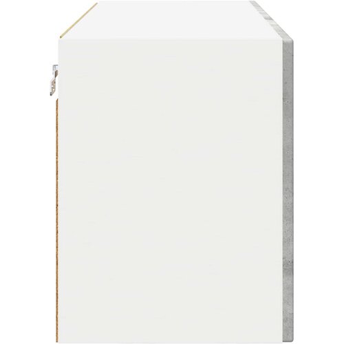  Ormar za Zid Betonski sivi 80 x 31 x 40 cm Konstruirano drvo Slike