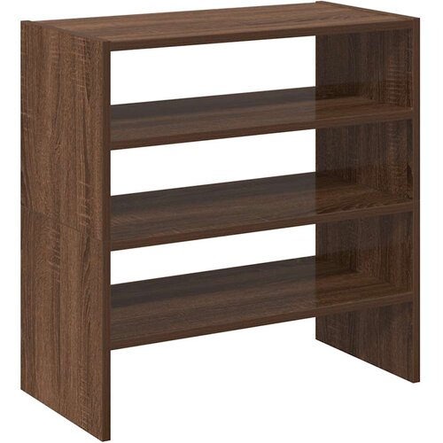 Maison Chic Regal za čevlje - Polica za čevlje 2 kosa zložljiva rjavi hrast 60x30x30,5 cm, (21777831) Cene