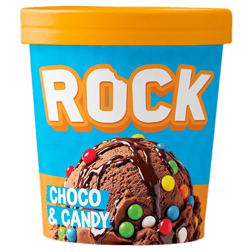 Dex Rock Sladoled ROCK choco & candy 450ml Cene