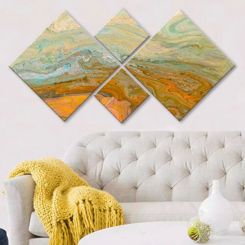 Wallity Slika 4MDF30803112870, 60x115 cm, 4 dela Cene