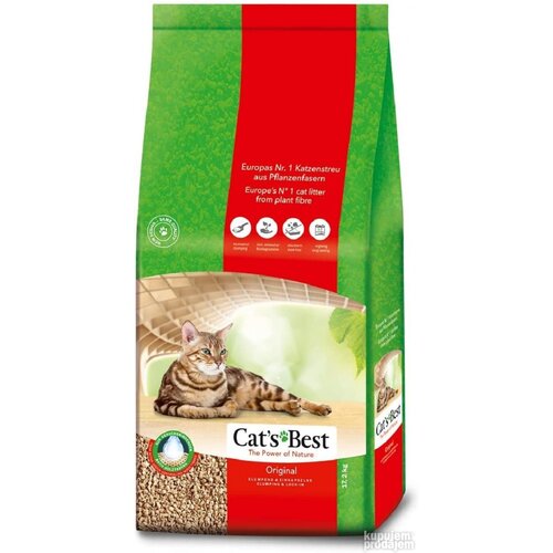 Cats Best Cat&amp;rsquo;s Best Original 5l &amp;ndash; higijenska stelja za mačke Slike