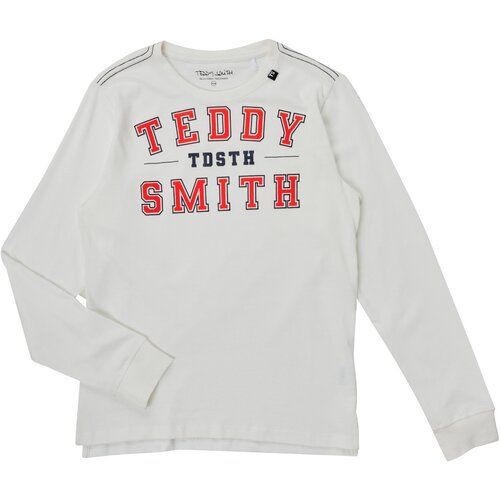 Teddy Smith Majice z dolgimi rokavi T-PERDRO Bela Cene