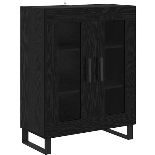  Kreveta Crni hrast 69,5 x 34 x 90 cm Konstruirano drvo Slike