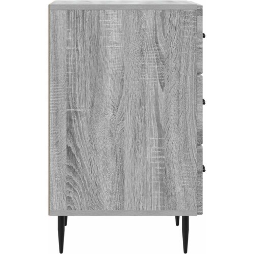  Noćni ormar Siva sonoma 43 x 41 x 66,5 cm Konstruirano drvo Slike