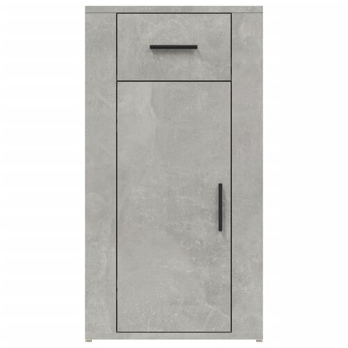  za radni stol boja betona 40x49x75 cm konstruirano drvo Slike