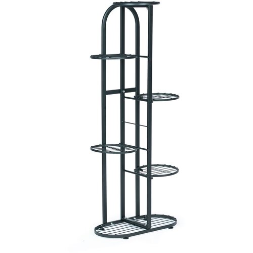 Modern Home metalni stalak za cvijeće - crni Slike