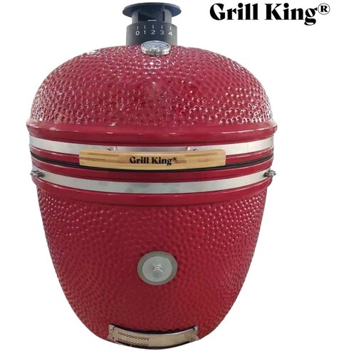 Grill King Kamado EGG PRO ULTRA 29" Series III keramički roštilj s dimilicom + bogata oprema, 74 cm Cene