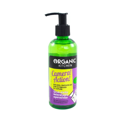 Organic Kitchen Natural gel za prhanje za igralce "Camera Action!"