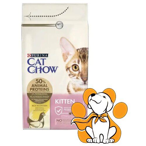 Purina Cat Chow cat Chow Kitten Chicken 15kg, Hrana Za Mačiće i Skotne Mačke Cene