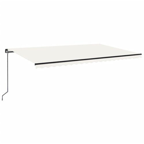 vidaXL Ročno zložljiva tenda 500x300 cm krem, (20966167) Cene