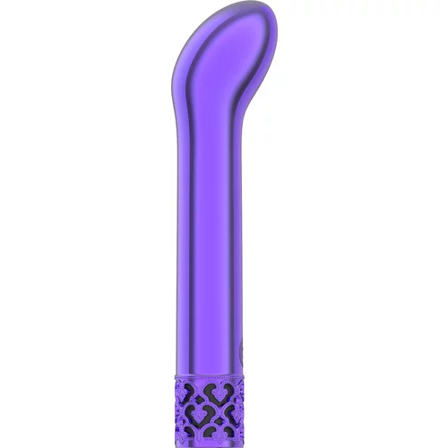 Royal Gem Jewel Rechargeable ABS Bullet Purple