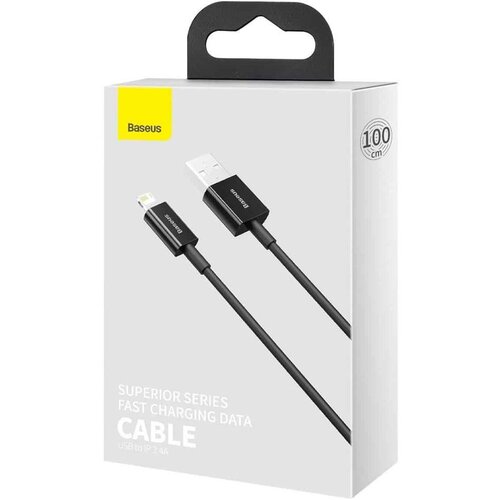 Baseus USB kabel Superior Series Fast Charging na iPhone USB 2.4A 1m crni Cene
