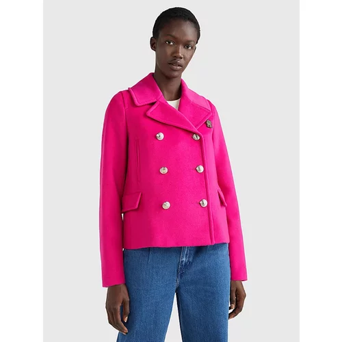 Tommy Hilfiger Dark pink woolen jacket - Ladies
