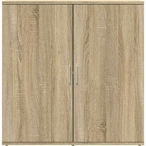  Komoda sonoma hrast 79x38x80 cm od konstruiranog drva Slike