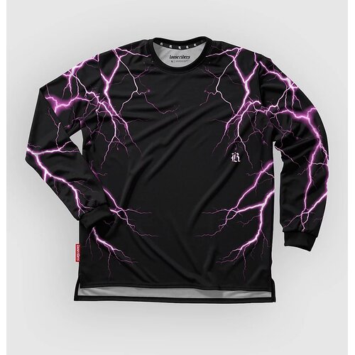 Loose Riders Electric Long Sleeve Jersey pink Cene