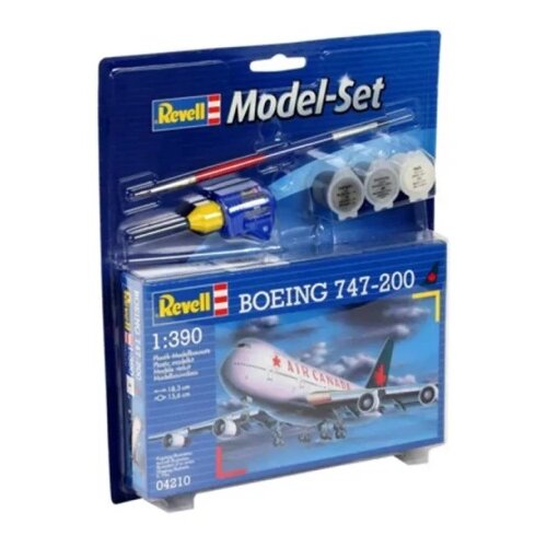 Revell maketa model set boeing 747-200 ( RV64210/5006 ) Slike