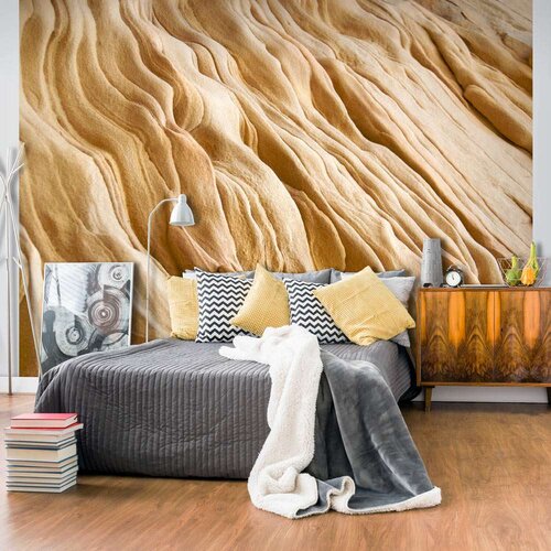  Tapeta - Wavy sandstone forms 200x154 Cijene