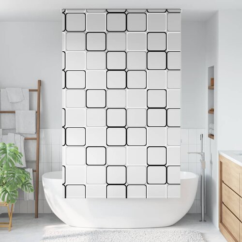 vidaXL Rolo zavjesa za tuš 140x240 cm širina tkanine 136 cm Cijene