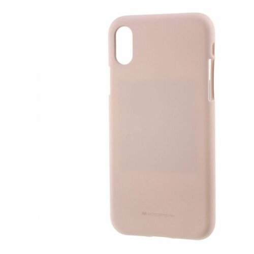 Goospery soft feeling silikonski ovitek za Samsung Galaxy A12 A125 - bež Slike