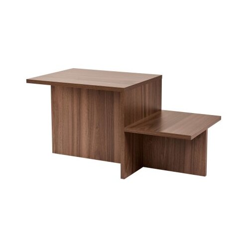 Hanah home Klub sto Harmony, 80x40x40cm, Smeđa Slike