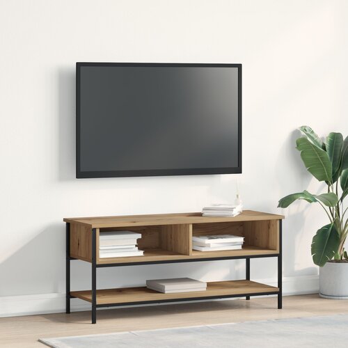 VidaXL TV omarica Artisan hrast Inženirski les Shranjevanje Slike